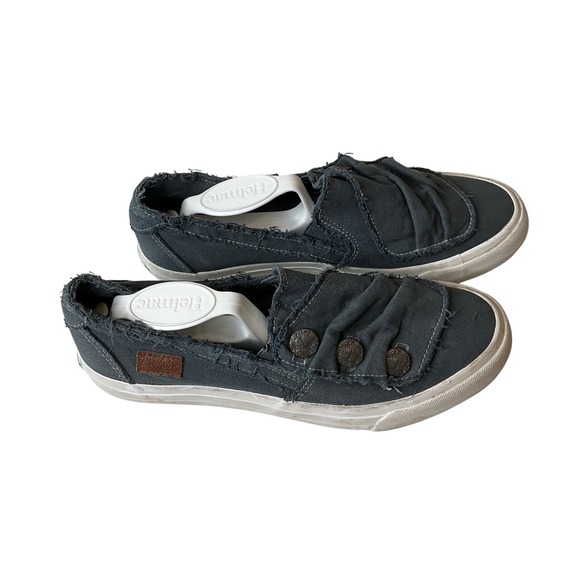 Blow Fish Malibu Melon Sneaker Slip On Canvas Summer Distressed Casual Beachy 8 - Picture 5 of 8